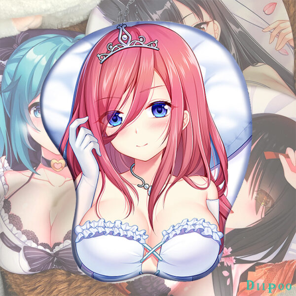 5Toubun no Hanayome Miku Nakano Tapis de Souris Seins