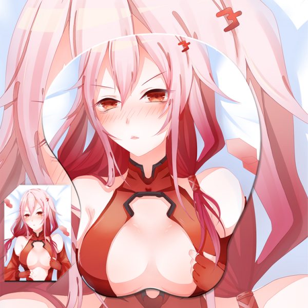 Inori Yuzuriha Tapis de Souris Seins