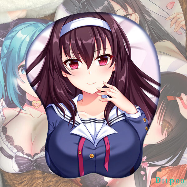Saenai Heroine no Sodatekata Utaha Kasumigaoka Tapis de Souris Seins
