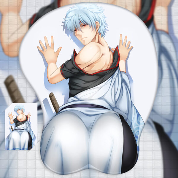 Gintoki Sakata Tapis de Souris Fesses
