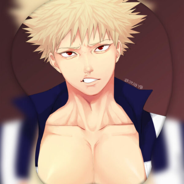 Bakugou Katsuki Tapis de Souris Seins Ver1