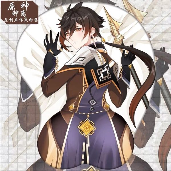 Zhongli Tapis de Souris Fesses