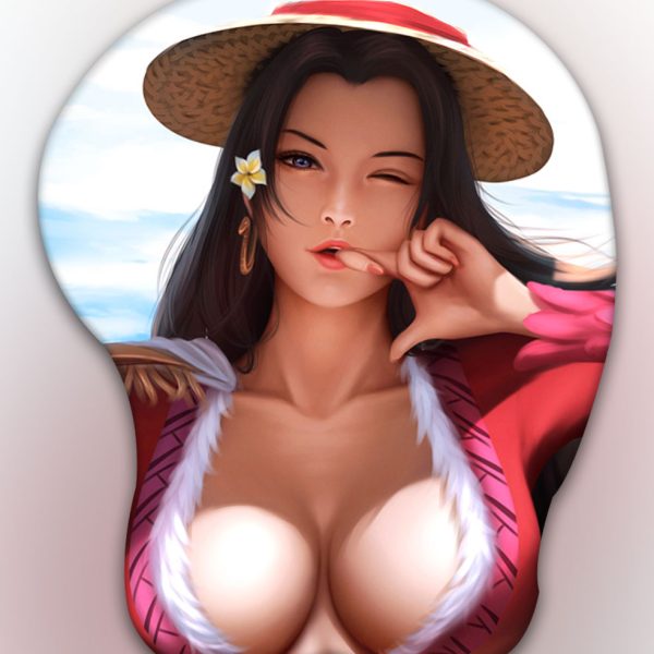 Boa Hancock Tapis de Souris Seins Ver1