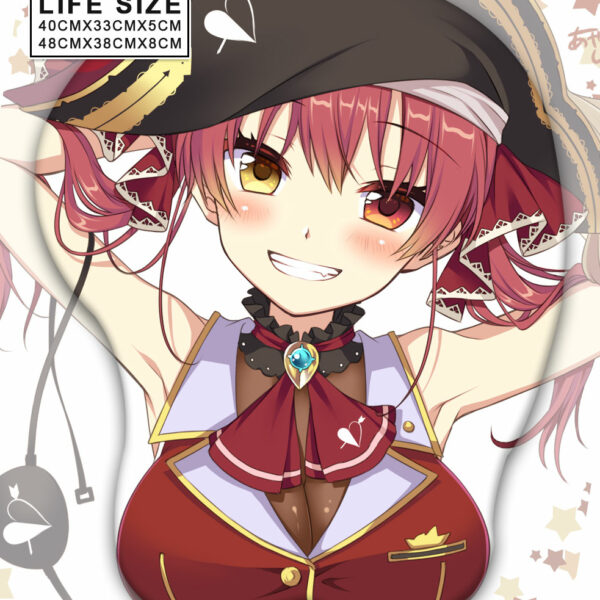 Houshou Marine Tapis de Souris 3D Gros Seins