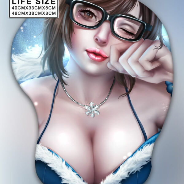 Mei Tapis de Souris 3D Gros Seins
