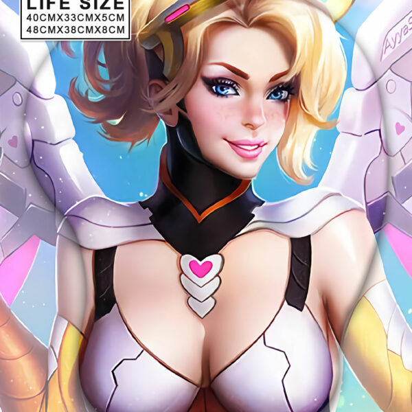 Mercy Tapis de Souris 3D Gros Seins
