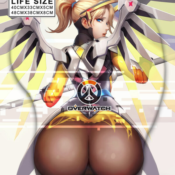 Mercy Tapis de Souris 3D Gros Fesses