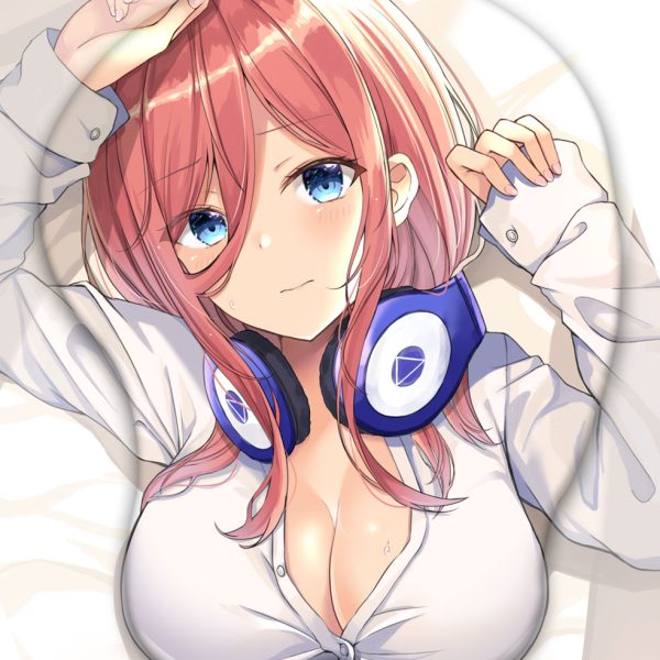 Miku Nakano Tapis de Souris Seins Ver1