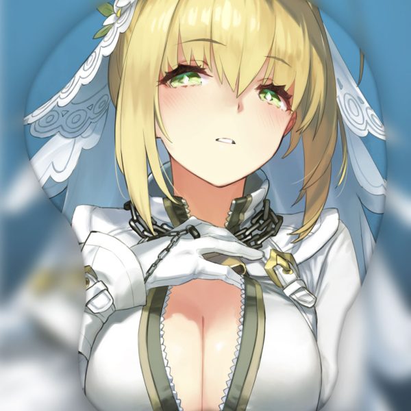 Nero Claudius Tapis de Souris Seins Ver1