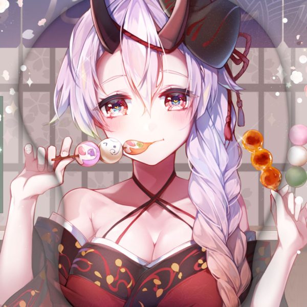 Tomoe Gozen Tapis de Souris Seins