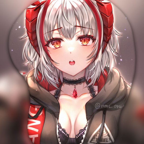 W Tapis de Souris Seins