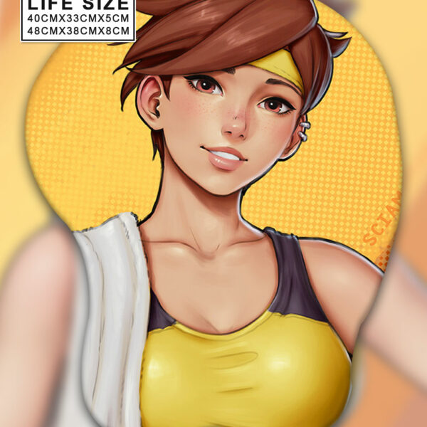 Tracer Tapis de Souris 3D Gros Seins