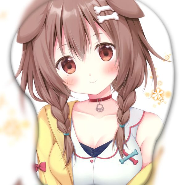 Inugami Korone Tapis de Souris Seins Ver2