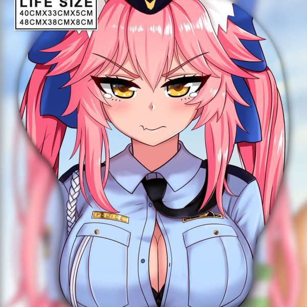 Tamamo no Mae Tapis de Souris 3D Gros Seins