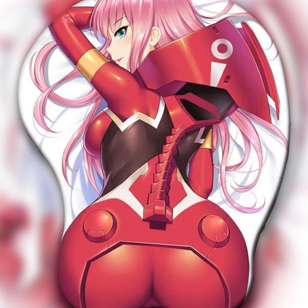 Zero Two Tapis de Souris Fesses