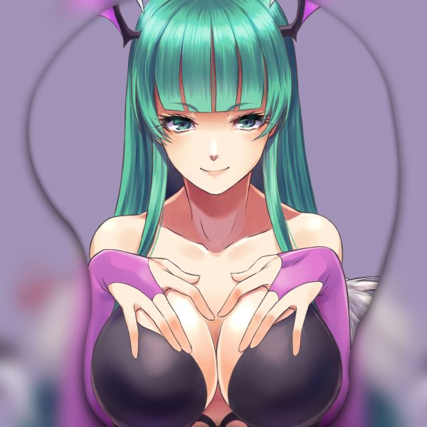 Morrigan Aensland Tapis de Souris Seins