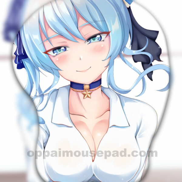 Hoshimachi Suisei Tapis de Souris 3D Gros Seins