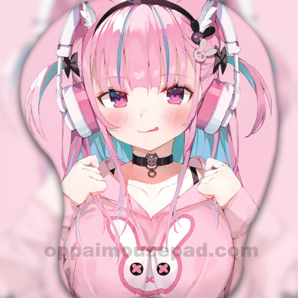 Minato Aqua Tapis de Souris 3D Gros Seins