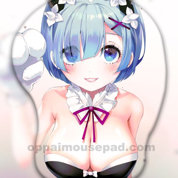 Re Zero Rem Tapis de Souris Seins Ver5