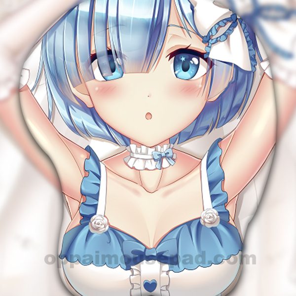 Re Zero Rem Tapis de Souris Seins Ver8