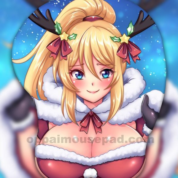 Samus Aran Tapis de Souris Seins