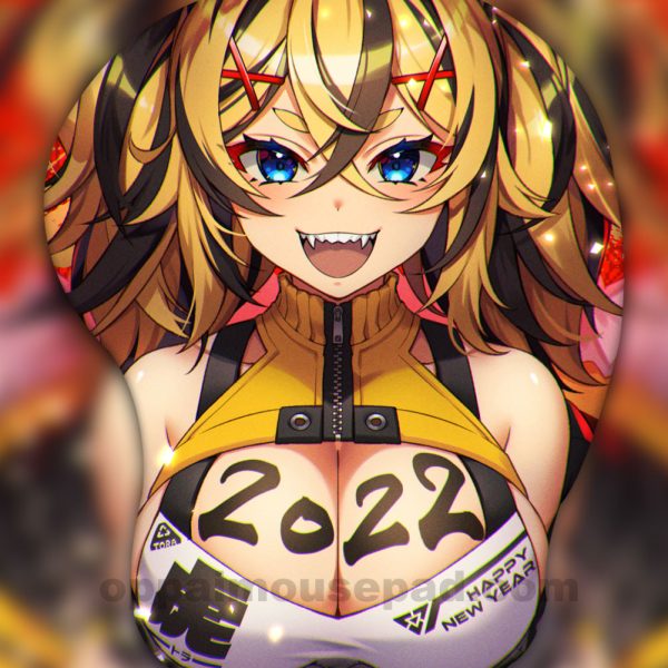 Animal Oreille Fille Tapis de Souris Seins