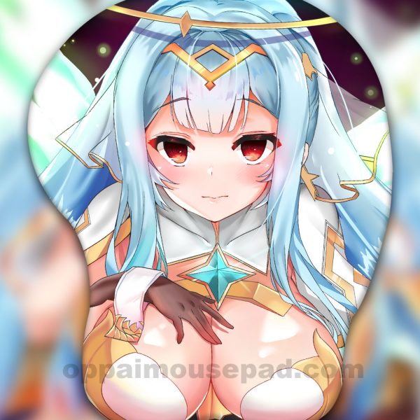 Jolie Fille Tapis de Souris Seins Ver1