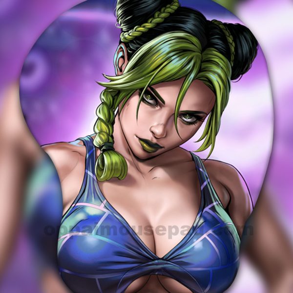Jolyne Cujoh Tapis de Souris Seins Ver1