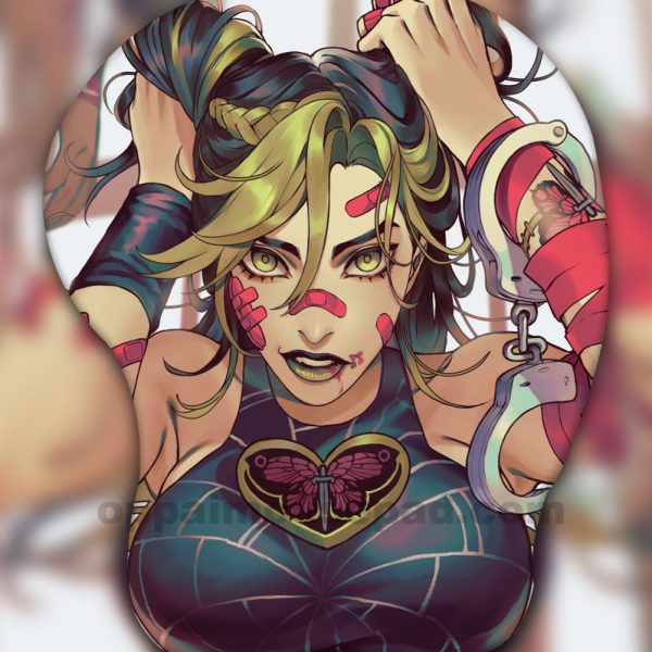 Jolyne Cujoh Tapis de Souris Seins