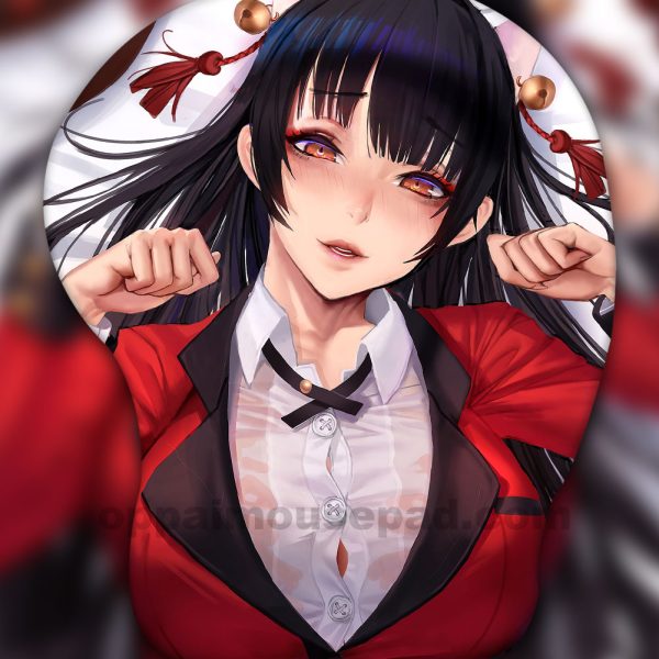 Yumeko Jabami Tapis de Souris Seins