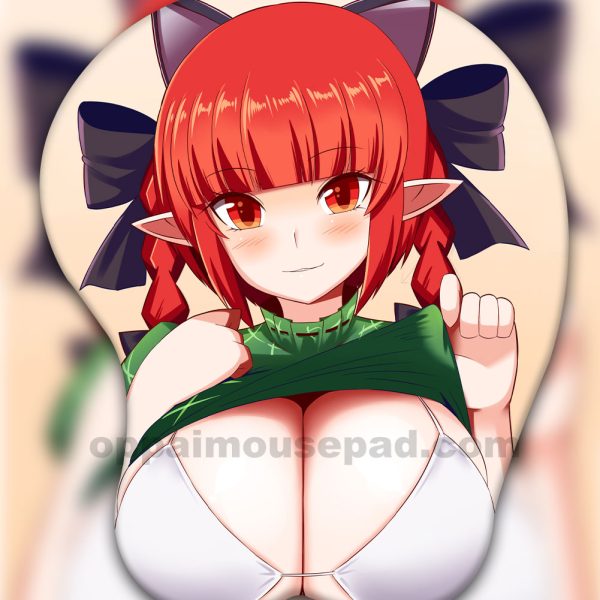 Kaenbyou Rin Tapis de Souris 3D Gros Seins