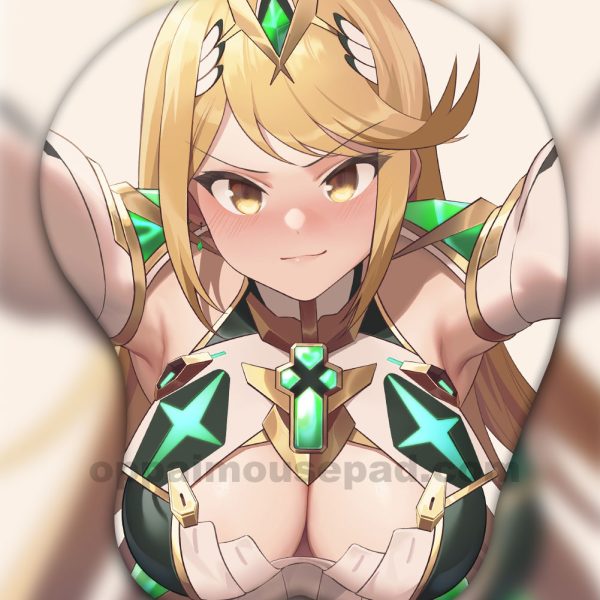 Mythra Tapis de Souris Seins Ver2
