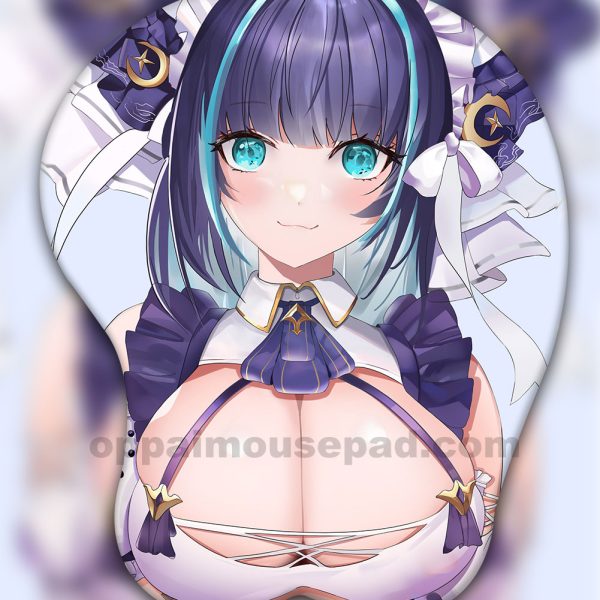 Cheshire Tapis de Souris 3D Gros Seins Ver3