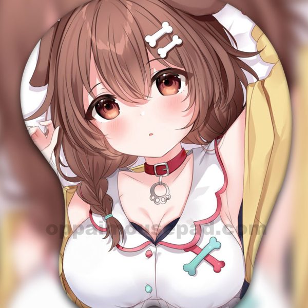 Inugami Korone Tapis de Souris Seins | Virtual YouTuber