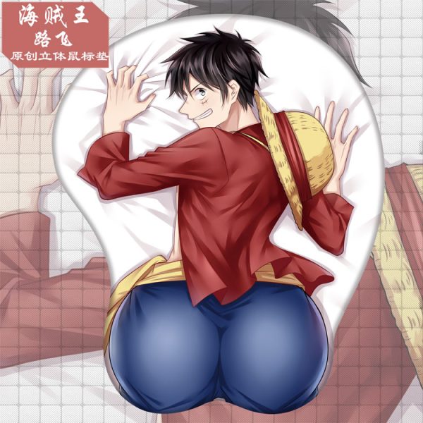 Monkey D. Luffy Tapis de Souris Fesses | One Piece