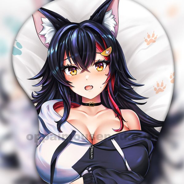 Ookami Mio Tapis de Souris Seins