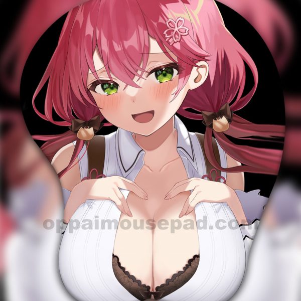 Sakura Miko Tapis de Souris Seins Ver1