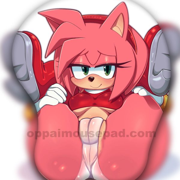 Amy Rose Tapis de Souris Fesses | Sonic the Hedgehog
