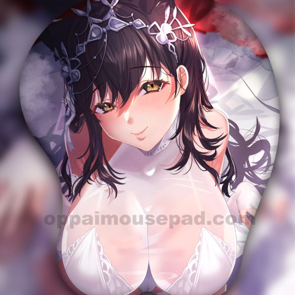 Atago Tapis de Souris 3D Gros Seins | Azur Lane