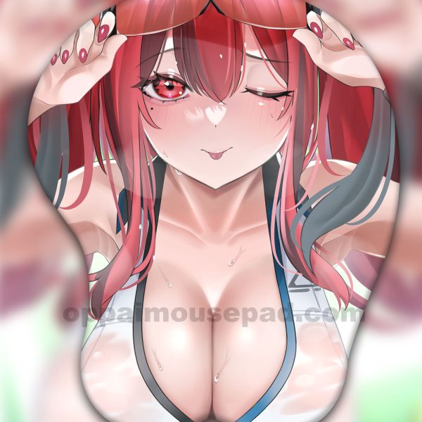 Bremerton Tapis de Souris 3D Gros Seins | Azur Lane