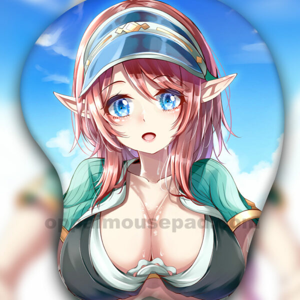 Misato Aikawa Tapis de Souris Seins | Princess Connect