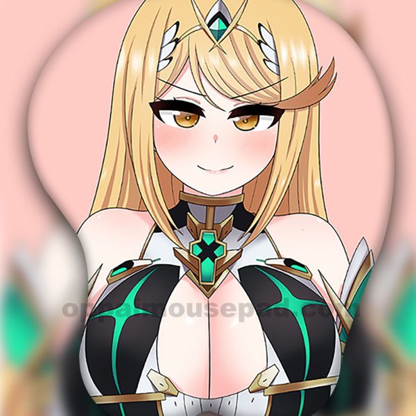 Mythra Tapis de Souris 3D Gros Seins | Xenoblade