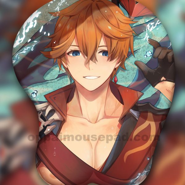 Tartaglia Tapis de Souris Seins | Genshin Impact