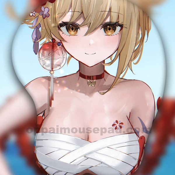 Yoimiya Tapis de Souris Seins Genshin Impact Ver1