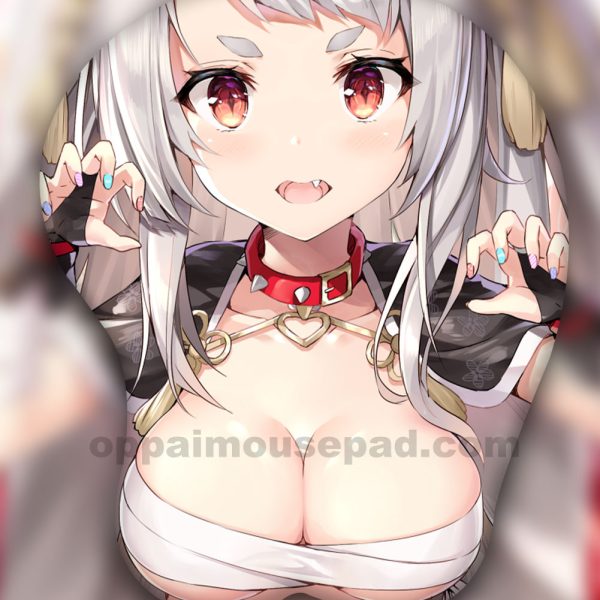 Yuudachi Tapis de Souris Seins | Azur Lane