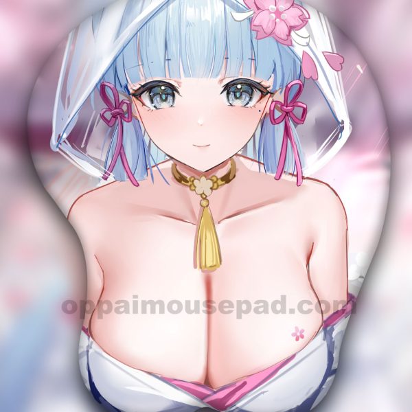 Kamisato Ayaka Tapis de Souris Seins | Genshin Impact Ver1