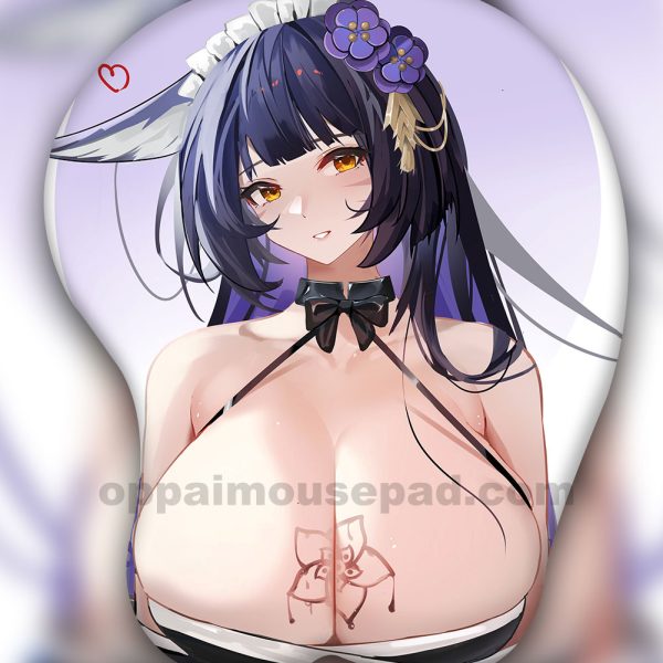 Musashi Azur Lane Tapis de Souris Seins