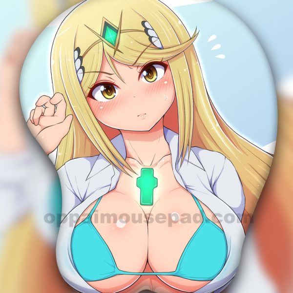Mythra Tapis de Souris Seins | Xenoblade Ver1