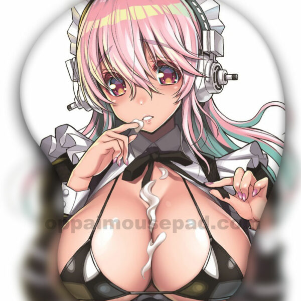 Super Sonico Tapis de Souris Seins Ver1