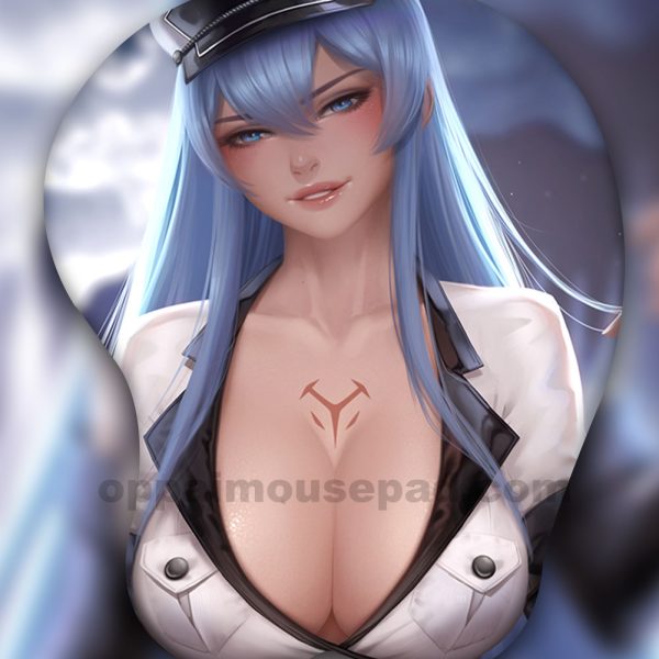 Esdeath Tapis de Souris Seins | Akame ga Kill Ver1